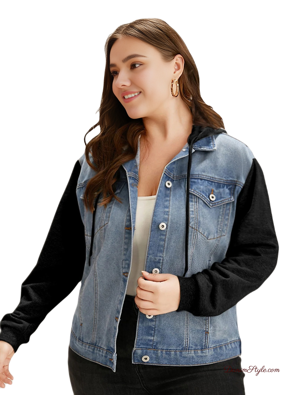 Thumbnail: Denim Lily Ladies Jacket,
