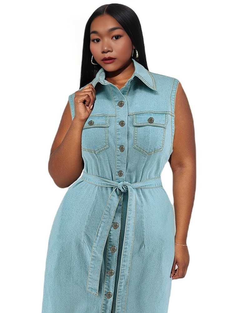 Danim Mrio Ladies Sleevless Dress,