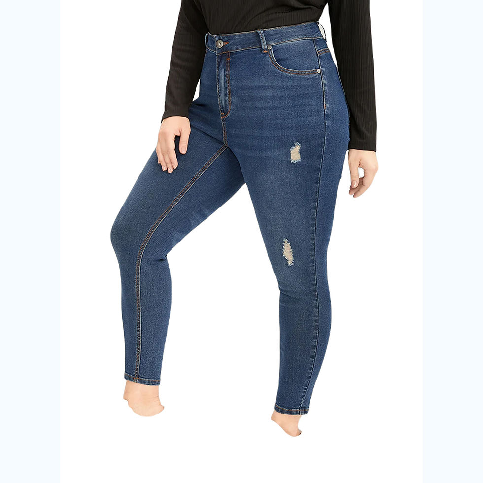 Thumbnail: Denim Mario Ladies Jeans,