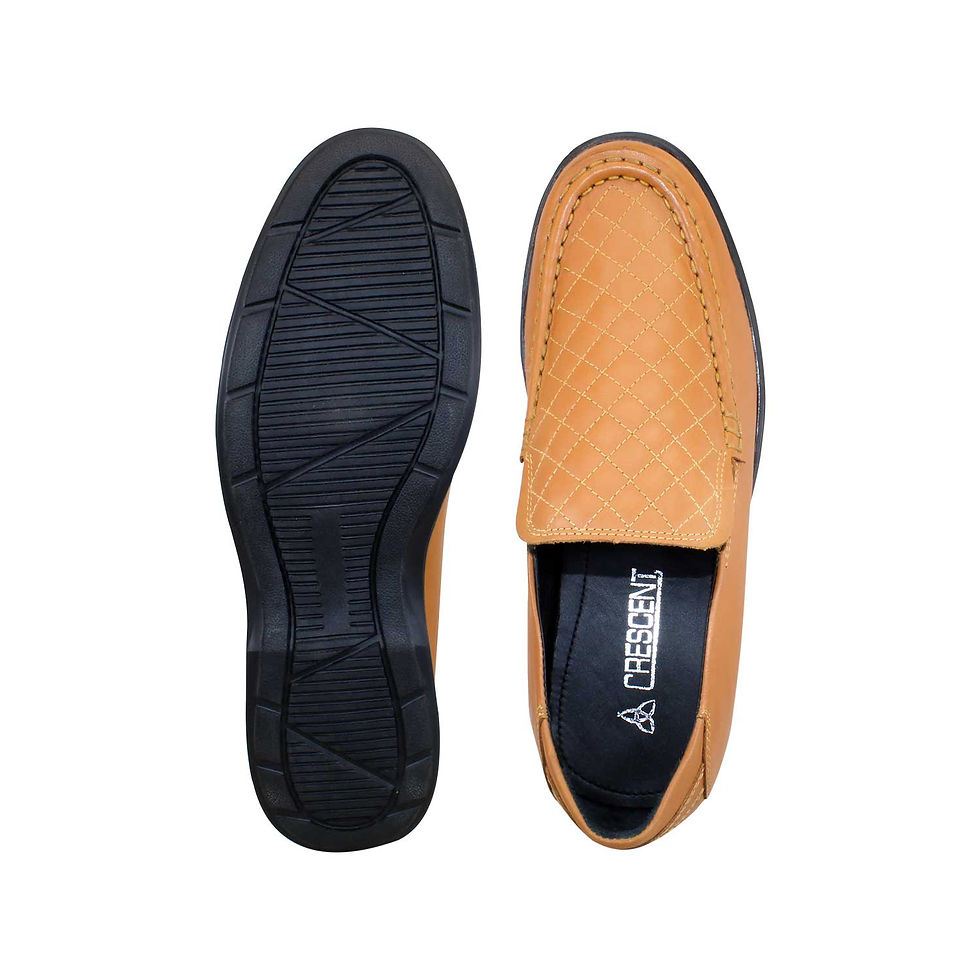 Thumbnail: Crescent Gent’s Casual Shoe,(Black)