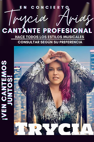 Flyer anuncio concierto con fotografia blanco y purpura.png