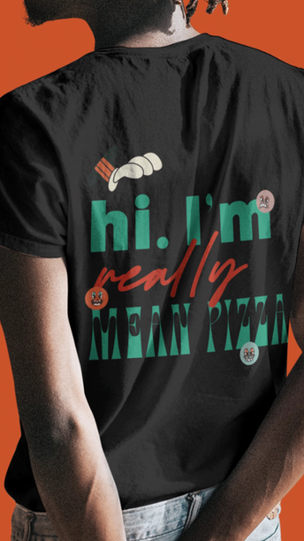 Branding and packaging design for Really Mean pizza. We wanted to create a brand with an attitude of unapologetic boldness, and a hint of rebelliousness. It's not just selling the pizza, but rather an experience that challenges the norm. No apologies given.