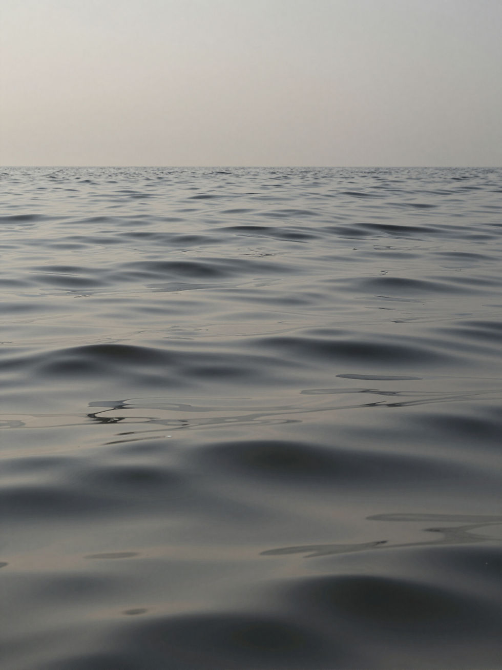 Soft ocean waves along the Northern California coast