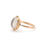 Thumbnail: Vintage White Moonstone Ring in 9k Gold
