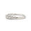 Thumbnail: Vintage Graduated Diamond Band Ring in White Gold