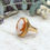 Thumbnail: Vintage Shell Cameo Ring in 14K Yellow Gold