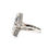 Thumbnail: Art Deco Aquamarine Ring in 14K White Gold