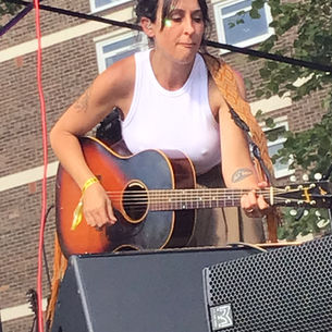 LIVE REVIEW: FOLK IN THE PARK HANNAH WHITE'S ALL STAR BAND!  SUTTON