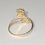 Thumbnail: Anillo con inicial C 14k 