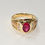 Thumbnail: Anillo con piedrita roja 