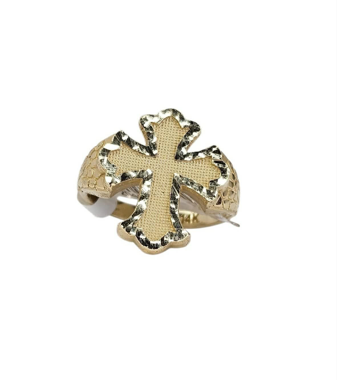 Anillo de Cruz 14k