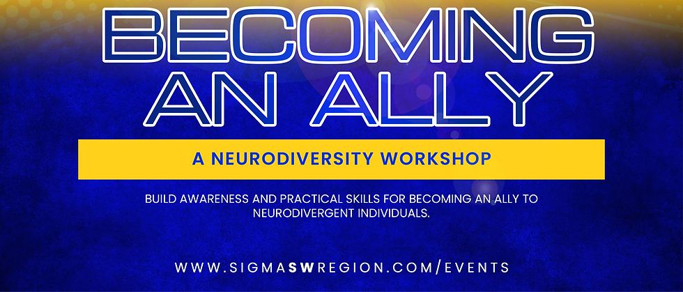 Becoming an Ally – A Neurodiversity Workshop