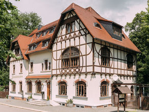 Parkschlösschen in Lichtenstein Aussenansicht