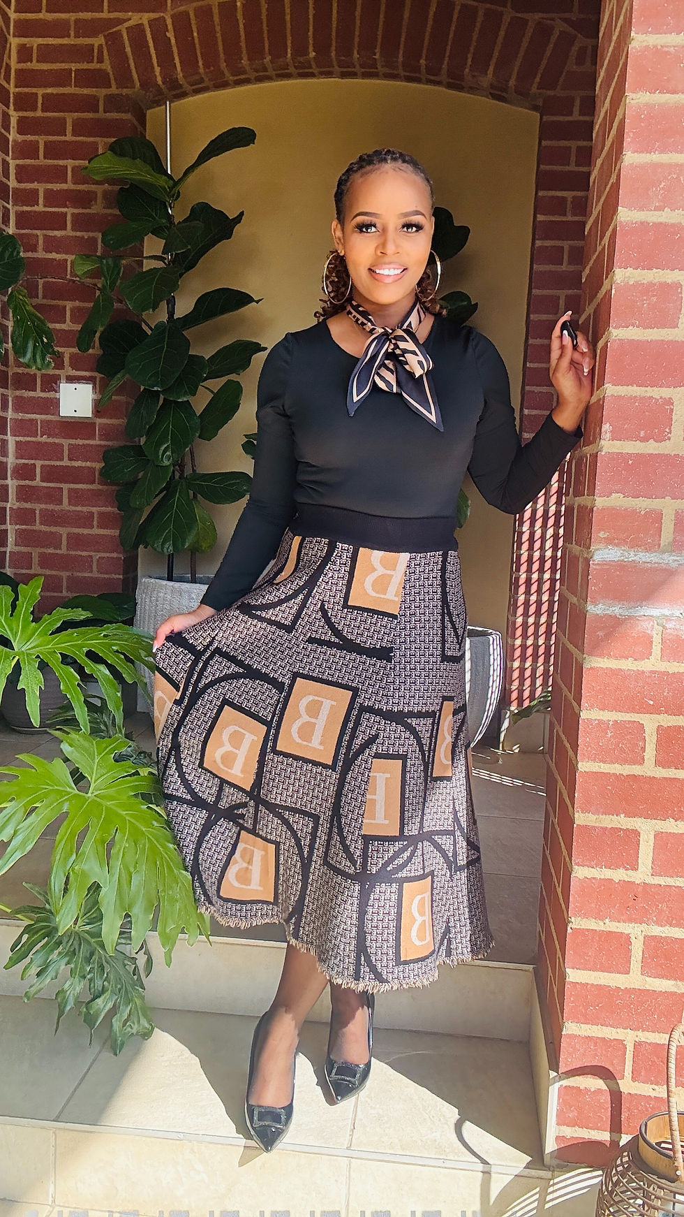 Thumbnail: Monogram Luxe Skirt 