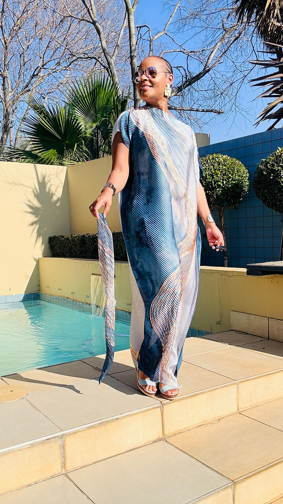 Thumbnail: One sized Pleated Kaftan
