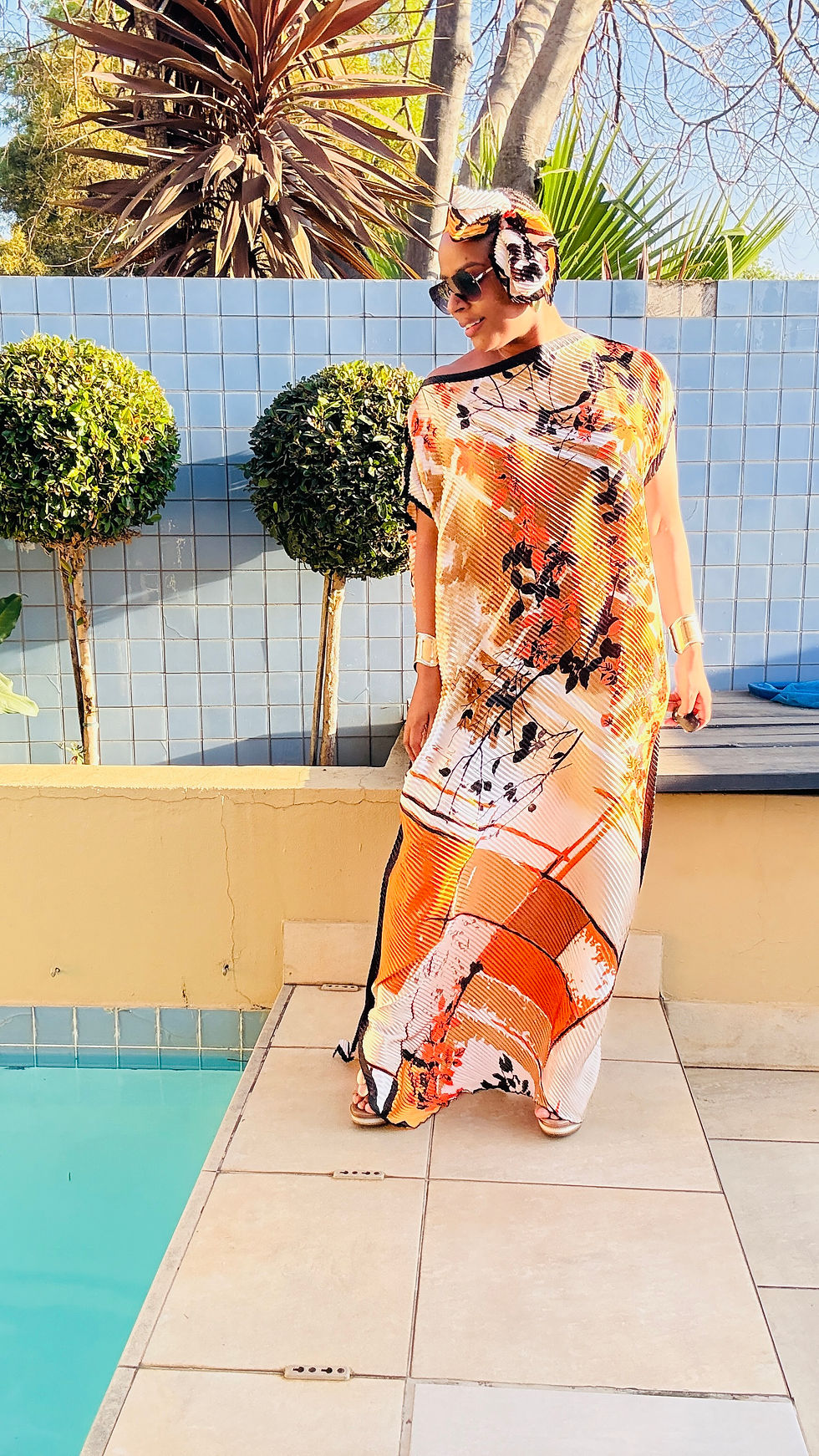 Thumbnail: One sized Pleated Kaftan