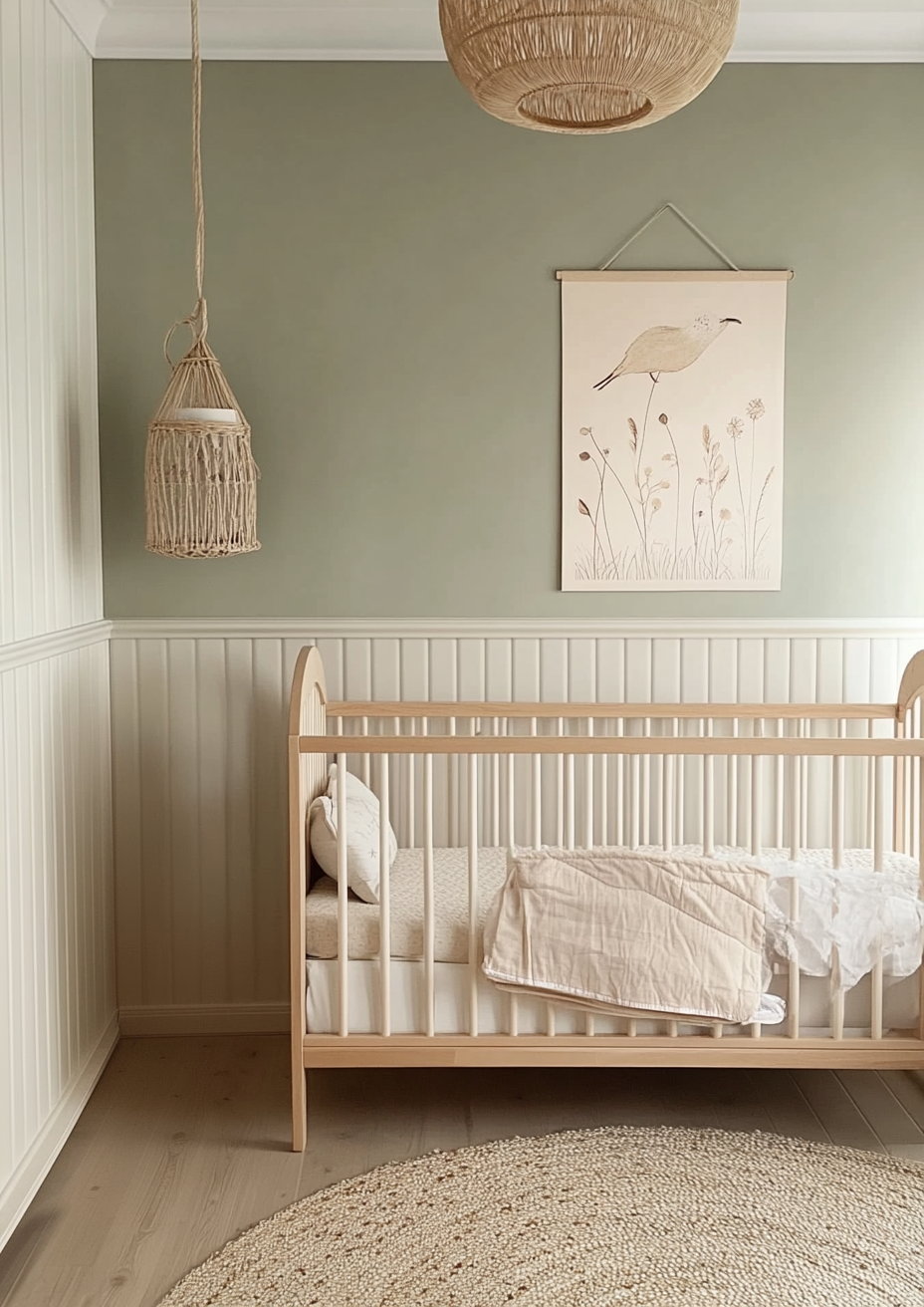 Walls: Sherwin Williams Evergreen Fog