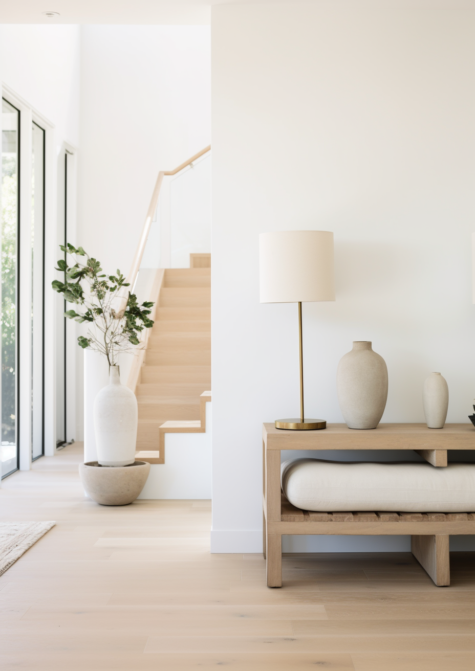 Walls: Sherwin Williams Pure White