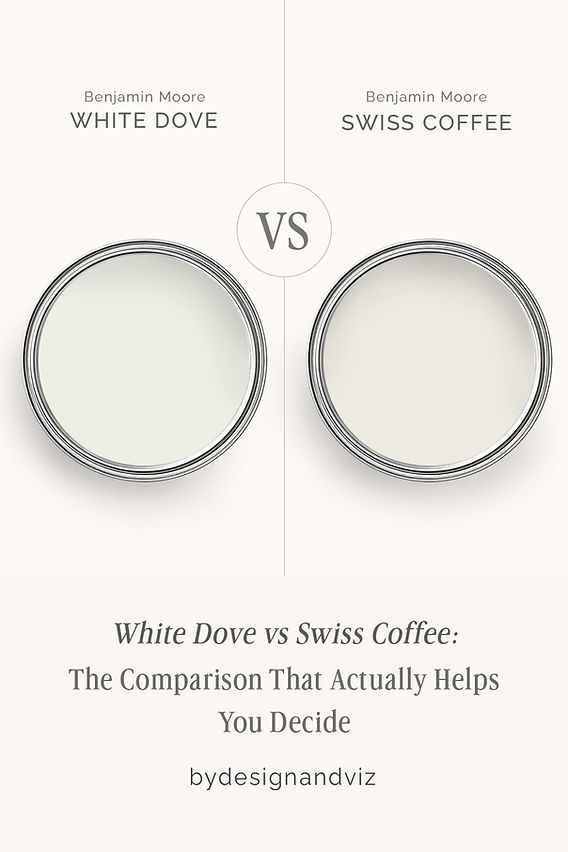 White Dove vs Swiss Coffee - Which BM Warm White Wins?