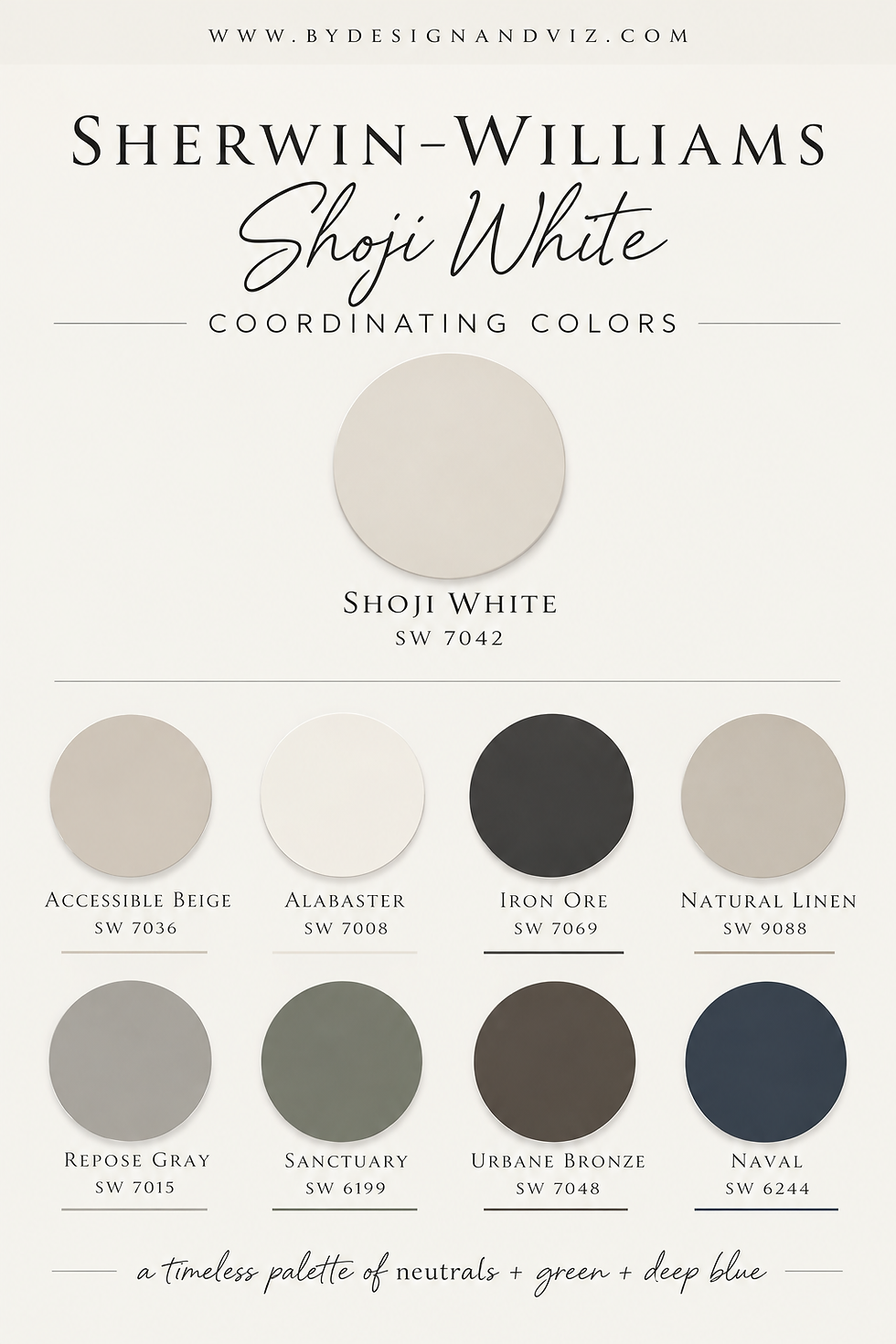 Sherwin-Williams Shoji White Coordinating Colors: The Complete Architect's Guide