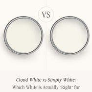 Benjamin Moore Cloud White vs Simply White: The Comparison That Actually Helps You Decide