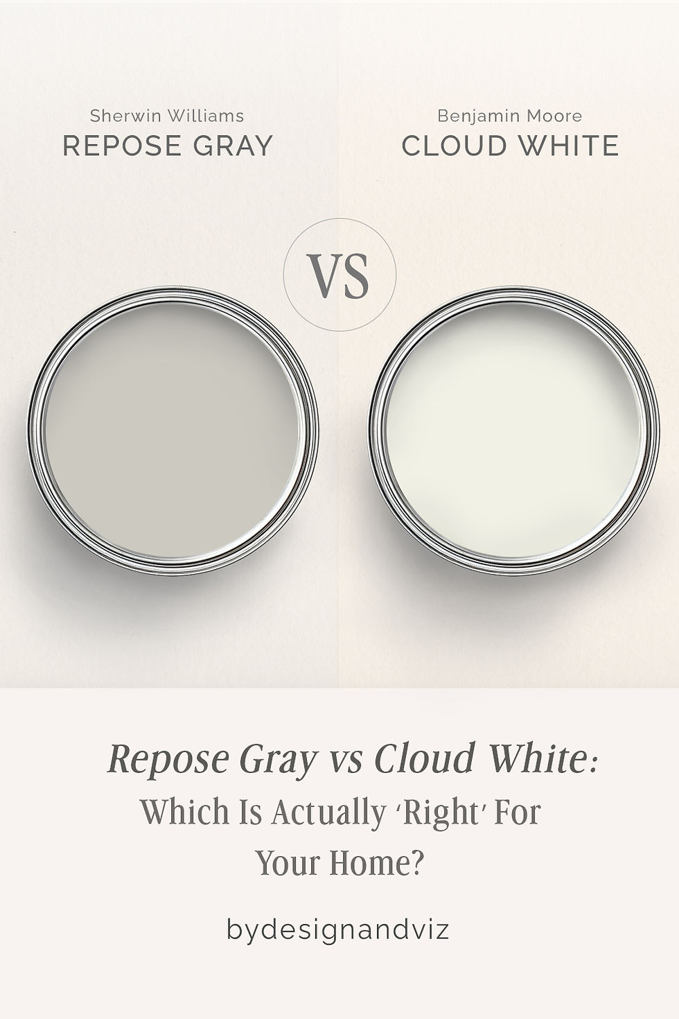 Repose Gray vs Cloud White: The Comparison That Actually Helps You Decide