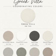 Sherwin-Williams Greek Villa Coordinating Colors: The Complete Architect's Guide