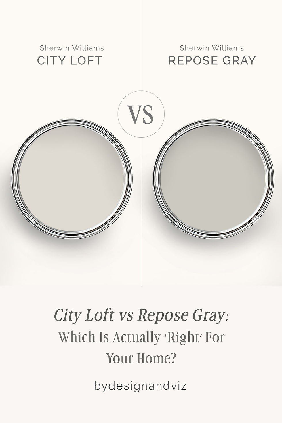 City Loft vs Repose Gray: The Comparison That Actually Helps You Decide