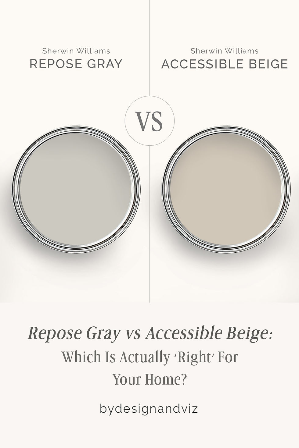 Repose Gray vs Accessible Beige