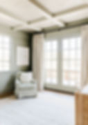Bedroom painted in: Benjamin Moore Soft Fern