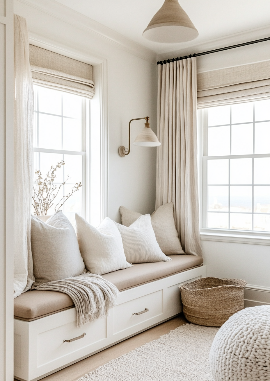 Walls painted in : Sherwin Williams Light Pewter