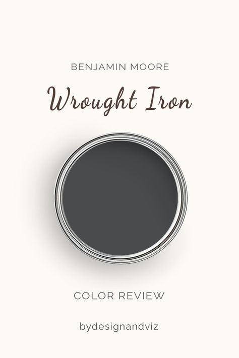 Benjamin Moore Wrought Iron Color Palette - An Architect's Complete Guide
