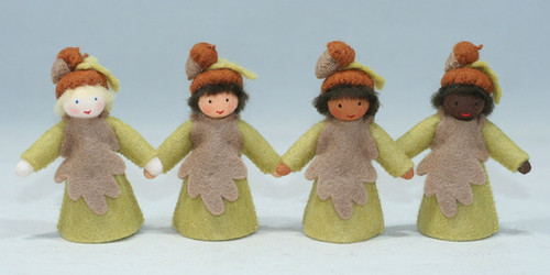 Ambrosius Fairy - Acorn (Brown Hair) - Larger size main image 0