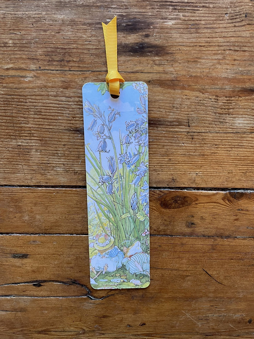 Brambly Hedge Bookmark-Snoozing Under the Bluebells