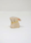 Eric & Albert Handcrafted Wooden Easter Baby Bunny-Yellow