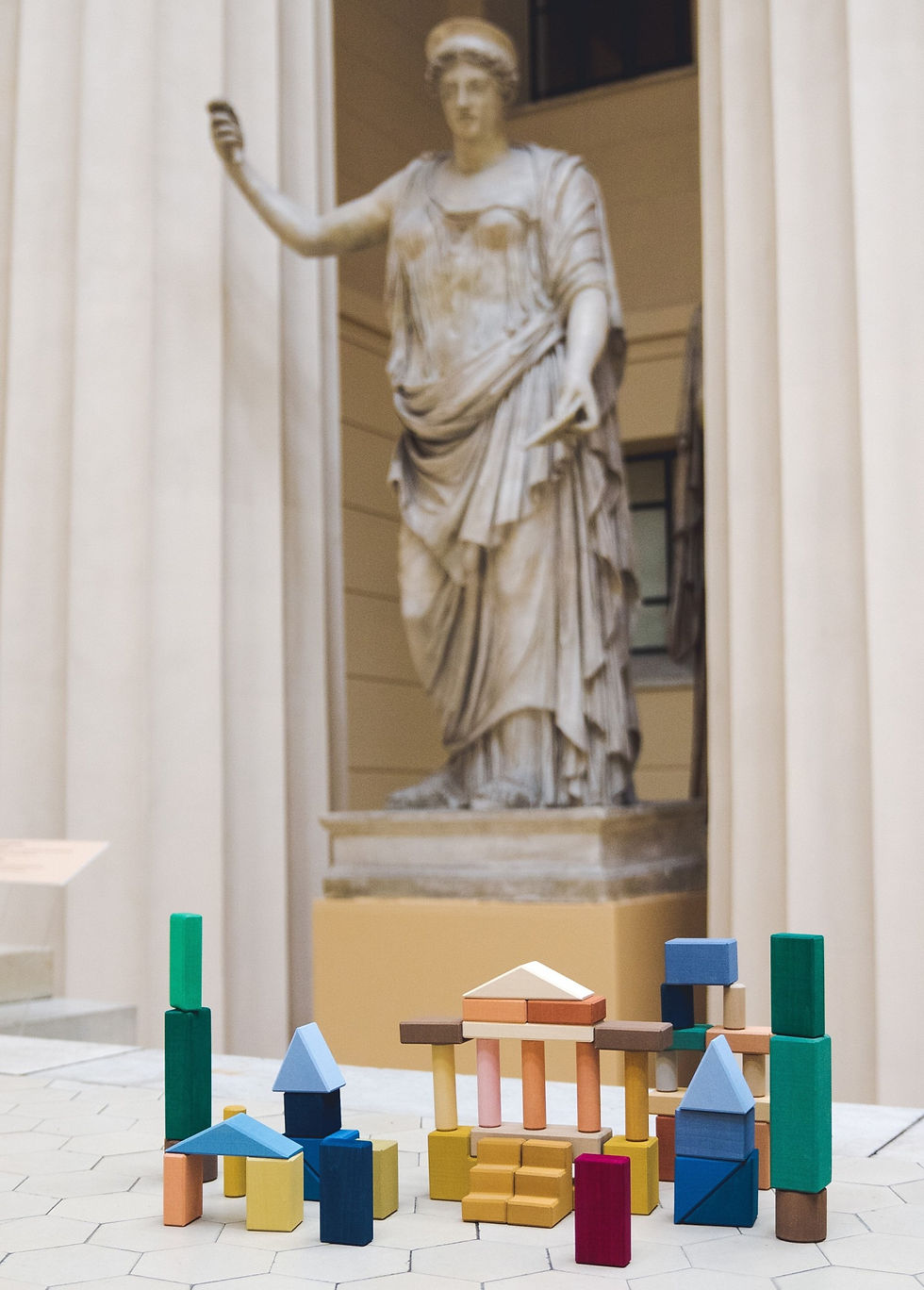 Thumbnail: Wooden Building Blocks "The Pushkin Museum" - Raduga Grez