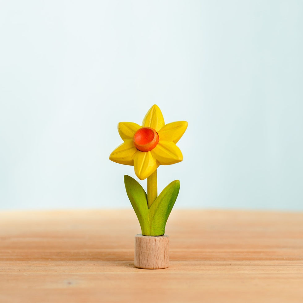 Bumbu Toys Wooden Festive Daffodil