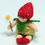 Thumbnail: Eco Flower Fairies Strawberry Baby Felt Doll