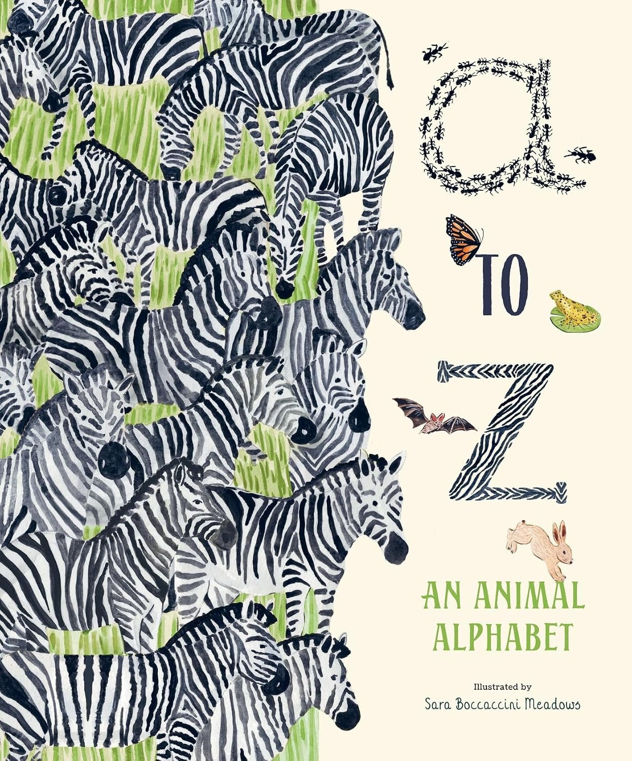 A to Z: An Animal Alphabet: A Seek-and-Find ABC Book with Hidden Animals for Kids