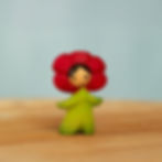 Bumbu Toys Wooden Flower Child Poppy