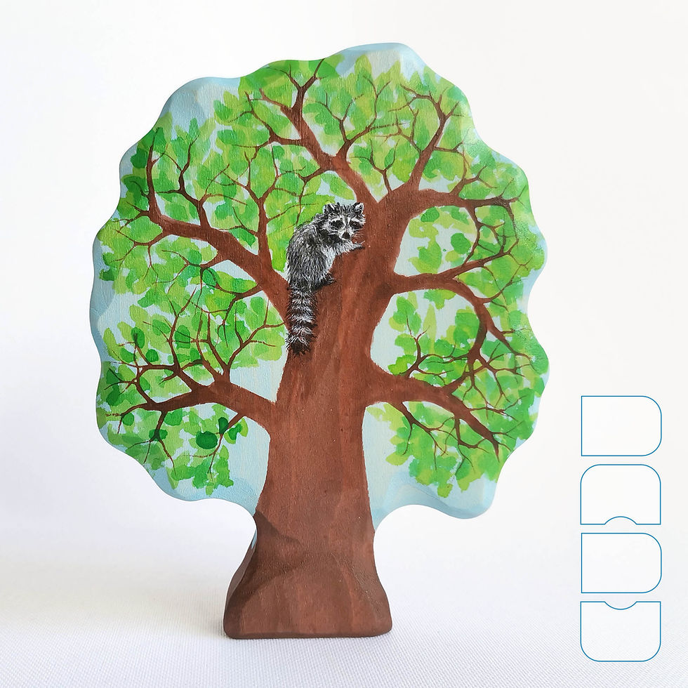 Thumbnail: DADU Raccoon on Wooden Tree