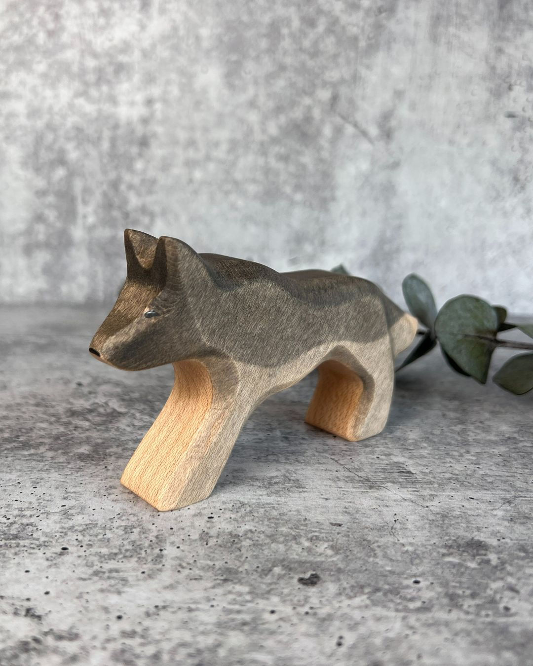 HolzWald Handmade Wooden Wolf