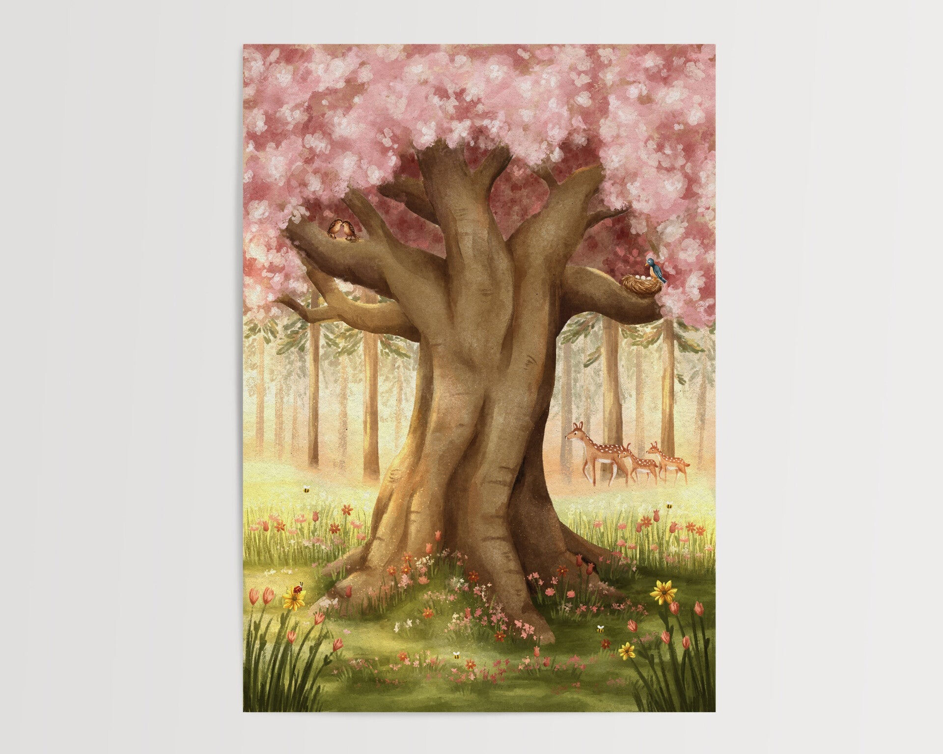 Spring Season Postcard - Lowi by Ginny