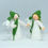 Thumbnail: Ambrosius-Eco Flower Fairies Snowdrop Fairy Felt Doll Front view