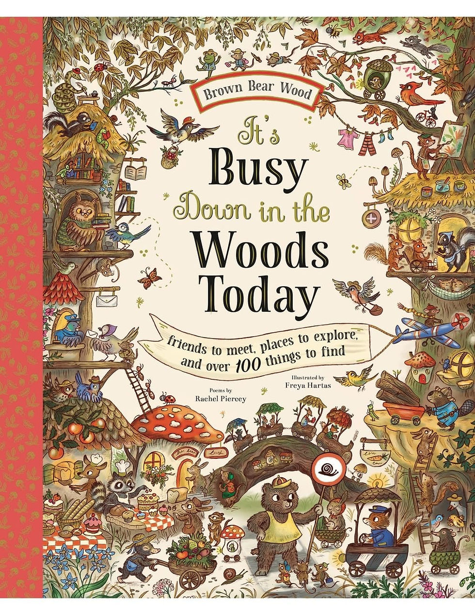 It's Busy Down Woods Today- Brown Bear Wood Book