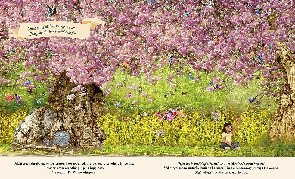 Thumbnail: Through the Fairy Door: A Picture Book by  Gabby Dawnay