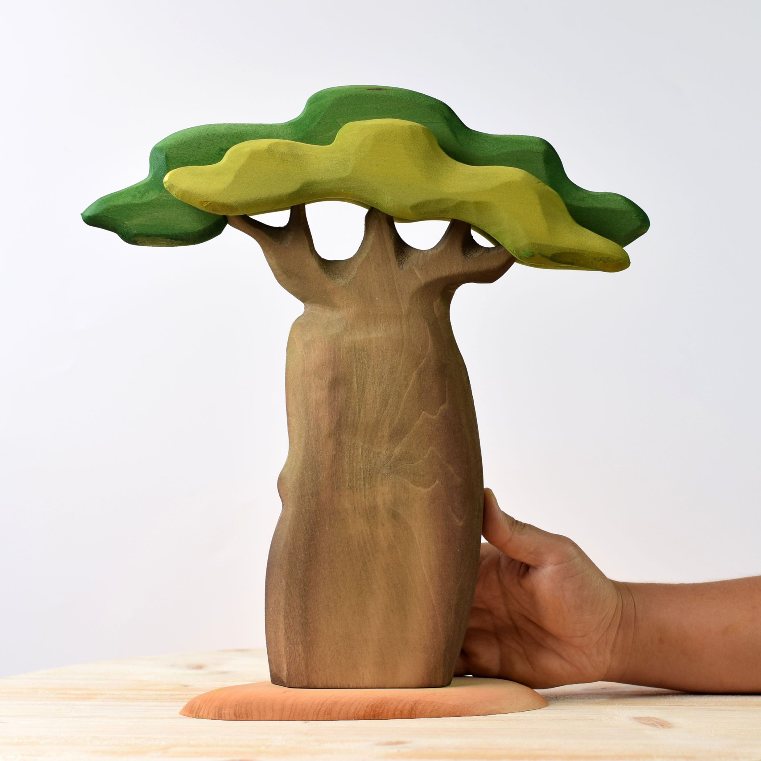 Bumbu Toys Wooden Baobab Tree - Thick Trunk