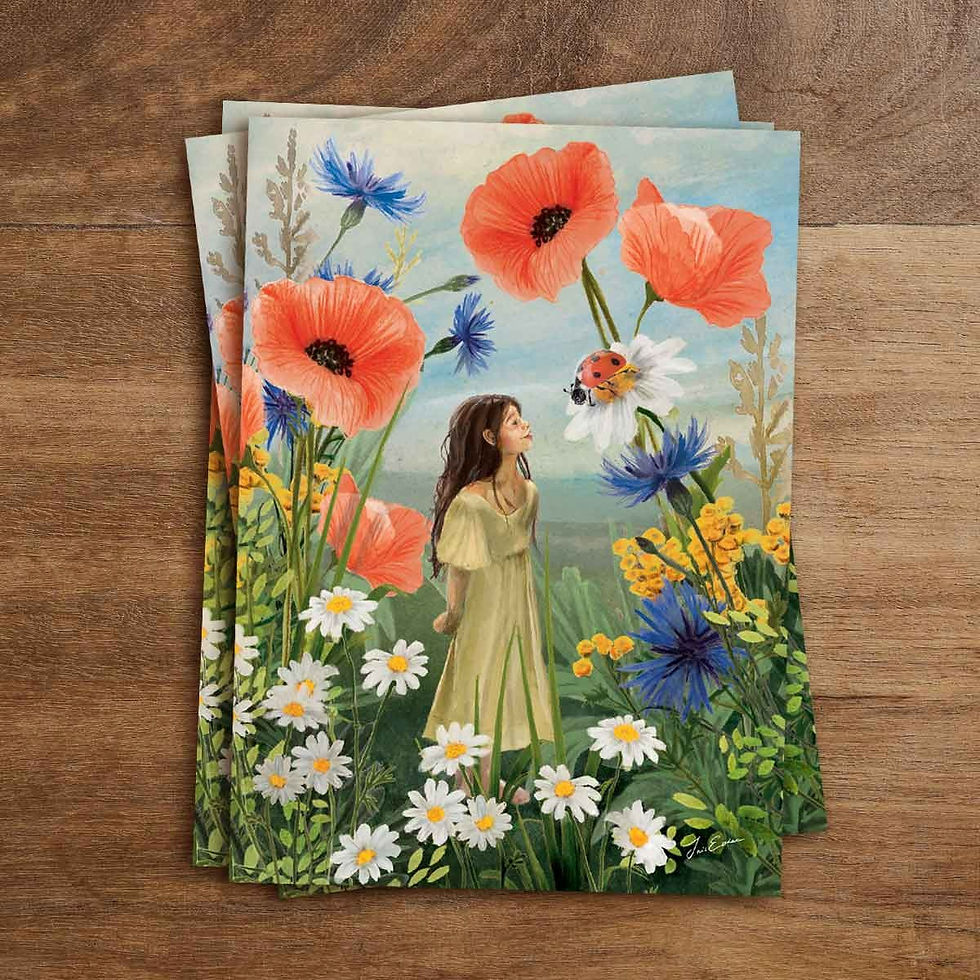 Iris Esther Postcard - Admiration