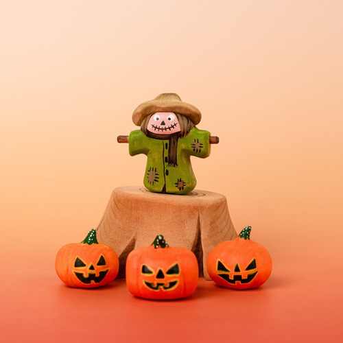 Pre-Order Bumbu Toys Wooden Scarecrow | themulberrytreehouse