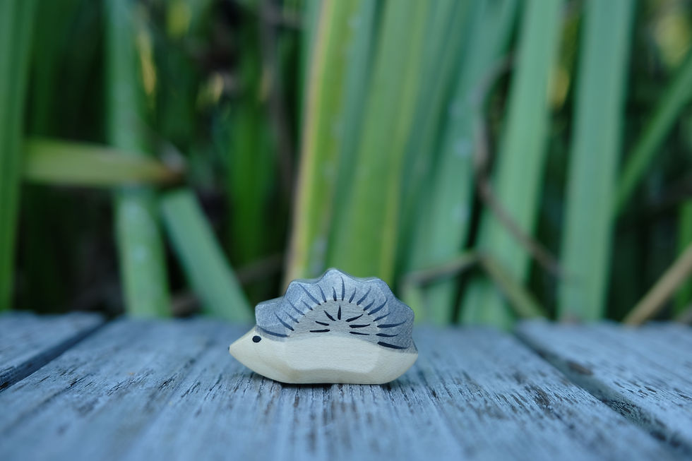 HolzWald Handmade Wooden Hedgehog-Small